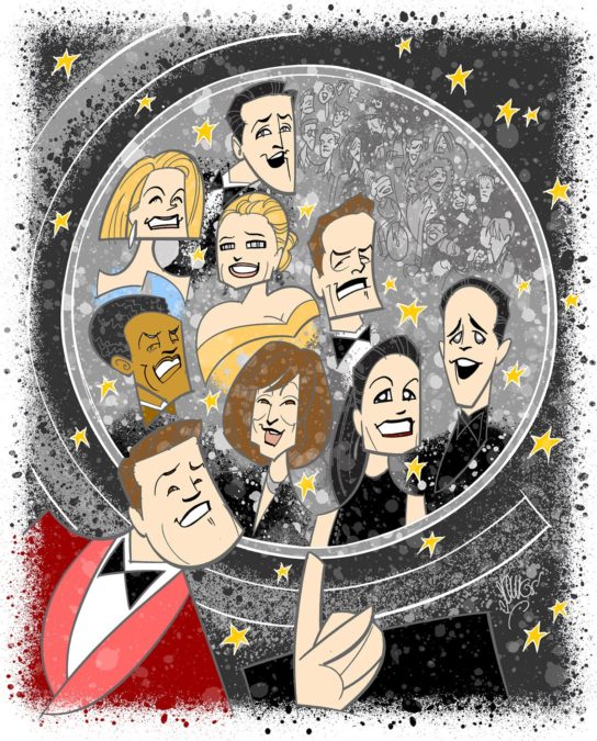 Broadway Ink - 73rd Annual Tony Awards - 06/2019 - Illustration by Justin "Squigs" Robertson for Broadway.com